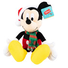 Santa Hat  Mickey Mouse Plush Toy T   Scarf  Holiday Stuffed Animal