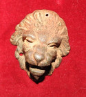 Antique Brass     Lion Head Decorative Hardware  Rusty Patina 