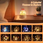 Night Light  Cute Led Lamp With Remote  Silicone Nursery Night Light For Kids   