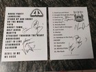 Signed Last In Line Setlist Dio Def Leppard Black Sabbath Ozzy Vivian Campbell