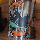 Pepsi Collector Series 1973 Warner Bros Looney Tunes Clear Promo Drinking Glass