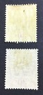 Momen  Malaya Straits Sg  134 134a 1905-6 Ordinary   Chalky Mint Og H Lot  60240