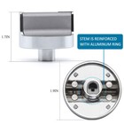 5 Cooktop Stove Range Control Knob For Whirlpool Wcg97us6ds00 Wcg97us0ds00 New