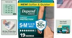 Men s Incontinence Underwear - Fresh Protection  S m  19 Count  Odor Control