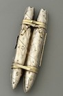 Gorham Trompe L oeil Sterling Silver Cigar Case