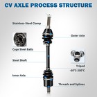 1pcs Front Left Right Cv Axle Shaft For Polaris Sportsman 570 800 450 400 500