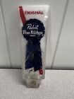 Orig Pabst Blue Ribbon Lot  1 Acrylic Tap  2 Beer Glasses   Aluminum Can Bank