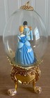 Rare Franklin Mint Limited Edition Disney s Cinderella Glass Dome Footed Egg