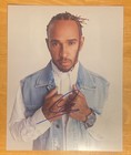 Hand Signed Lewis Hamilton 8x10 Photo  w  Coa  F1 Formula One Ferrari Racing