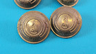 Lot Of Antique 4 Spanish American War 1st Infantry Buttons Tr1227
