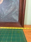 Vintage Eric Enstrom Grace Old Man Praying Wood Framed Picture Print Wall Art