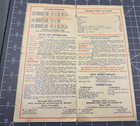 1922 Crosby Line Steamers Brochure Short Line Across Lake Michigan Schedule