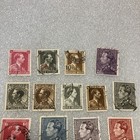 21 Varied Mixed Lot Of Vtg  Leopold Iii Of Belgium Stamps- Some Rare- Nice Deal 