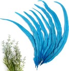 50pcs Rooster Coque Tail Feathers Bulk Natural 12-14inch 30-35cm For Crafting We