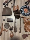 Rare Vintage Johnny West Geronimo Marx Action Figure And Accessories And Horse