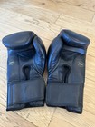 Title Boxing Gloves Gel Enforced 16oz Genuine Leather Size L Black