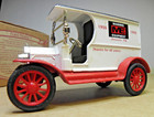Ertl Ford Model T Diecast Coin Bank-1 25 Scale-manning Equipment Graphics