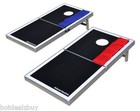 Bean Bag Toss Cornhole Pro Game Set Board Tailgate Regulation Size Baggo Outdoor