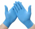 Blue Nitrile Disposable Exam Gloves 3 Mil latex And Powder-free 10 Boxes Of 100