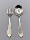 Cool Gorham Sterling Silver Baby Spoon And Fork Set W no Monogram