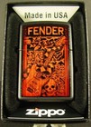 2011 Finder Guitar Black Matte Zippo Lighter Unused Zippo Box