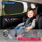 Car Window Shades For Baby 19  X 12   2 Pack  Cling  Blocks 99 98  Uvr  Sun Shad