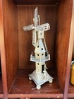 Judaica Besamim Box Silver Holland Wind Mill