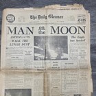 Rare - The Daily Gleaner Newspaper Kingston  Jamaica -  man On The Moon  7 21 69