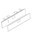 New Genuine Oem Whirlpool W10528787 Range Touch Control Panel  Rs15