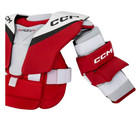 Ccm Ytflex 3 Youth Goalie Chest   Arm Protector-red white 2 Sizes Available