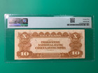 1916 Philippines National Bank Washington 10 Pesos A1001680a P-47b Pmg Vf 25
