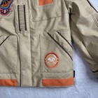 Disney Star Wars The Force Awakens Resistance Flight Jacket Beige Size 4