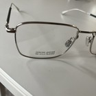 Derek Lam 287 Men s 18k Gold Plated Oval Glasses In Silver And Green  54mm