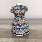 Vintage Handmade Turkish Kaftan Caftan Figurine Decor Bu Kacar Kutahya   Signed
