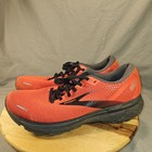 Brooks Ghost 14 Running Shoes Red tomato black Us Men Size 10 5