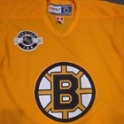 Boston Bruins Ccm Center Ice Hockey Jersey Made In Canada Nhl Yellow  Men s M 