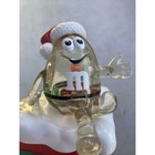 M m Secret Santa Snowglobe Box Container