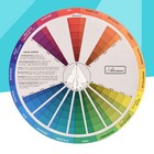 1pc Color Circle Artist Color Wheel Colour Mixing Wheel Creative Color Wheel
