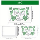 1sheet Leaves Rhinestone Iron On Transfer 11 7x8 3inch Stars Heat Transfer Decal