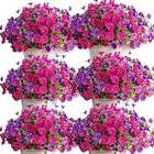 Artificial Morning Glory Flower Vine Hanging Garland Wedding Home Decor