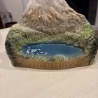 Vintage Empty 1980 Jim Beam Mount Mt St Helens Eruption Ceramic Decanter W ash