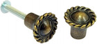 Mini-decorative Knob  3 4   For Cabinet  Drawers  Craft Porject  Antique Brass 