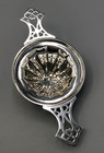 Vintage Sterling Silver Over The Cup Tea Strainer By Webster 5 75 