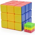 3x3x3 Stickerless Speed Cube 18cm Large Magic Puzzle Toy
