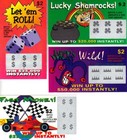 50 Fake Lotto Ticket Set- Nasty Evil Prank Gag Joke Birthday  funny Sh t  