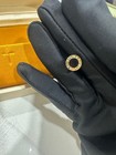 Bvlgari Bvlgari Single Stud Earring 18k Yellow Gold Black Onyx