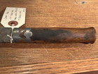 Indian Trade Knife Ca  1860   Beautiful Pewter Inlay In Grip