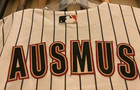 Brad Ausmus 2008 Houston Astros Autographed Pinstripe Jersey - Mlb Authenticated