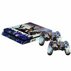 New Sticker Cover Decals For Playstation 4 Slim Ps4 Slim Console 2 Remote Skins