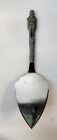 Vtg Godinger Cake Pie Server Nutcracker Christmas Toy Soldier Silver Plate 11 5   